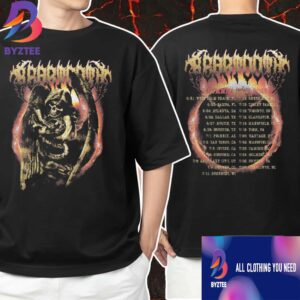 Official Beartooth Band Summer Tour 2025 With Tour Dates Backprint Unisex T-Shirt