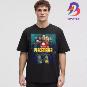 Peacemaker Season 2 Poster Peace It Back Together Again Of DC Studios Unisex T-Shirt