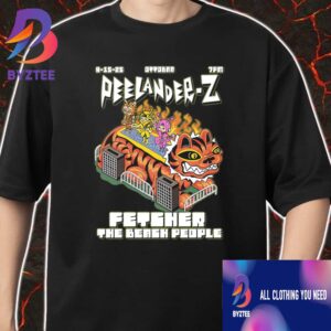 Peelander-Z x Fetcher x The Beach People Concert Poster Event On September 15 2025 At Ottobar Baltimore Maryland Unisex T-Shirt