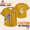 Personalize Disney 101 Dalmatians Cruella De Vil Black Yellow Baseball Jersey