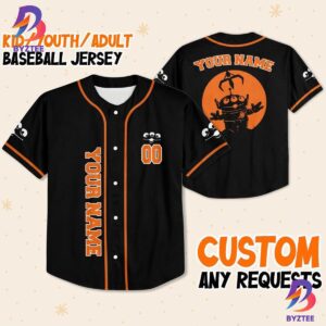 Personalize Disney Alien Claw Machine Halloween Baseball Jersey