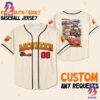 Personalize Disney Cars Lightning Mcqueen Awesome Baseball Jersey
