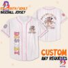 Personalize Disney Cinderella Prince Henry Yellow Red Princess Baseball Jersey