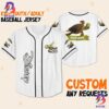 Personalize Disney Finding Nemo Dad Marlin White Black Baseball Jersey