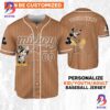 Personalize Disney Mickey Mouse Happy Young White Baseball Jersey