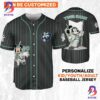 Personalize Disney Mickey Mouse Summer Blue White Baseball Jersey