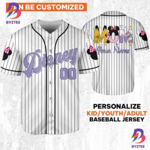 Personalize Disney Mom Jersey Disney Baseball Jersey