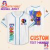 Personalize Disney Pixar Elemental Love Life Funny Baseball Jersey