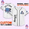 Personalize Disneyland Mickey Head Disney Characters Baseball Jersey