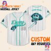 Personalize Fear Jersey Purple Black Disney Baseball Jersey