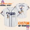 Personalize Gwen Stacy White Spider Verse Baseball Jersey
