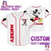 Personalize Jersey Mickey Vintage Jersey Disney Baseball Jersey