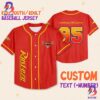 Personalize Mickey Baseball Blue Black Custom Baseball Jersey