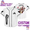 Personalize Mickey Baseball Red Black Custom Kids Youth Adult Baseball Jersey
