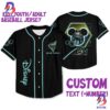 Personalize Mikey Disney Smile White Custom Baseball Jersey