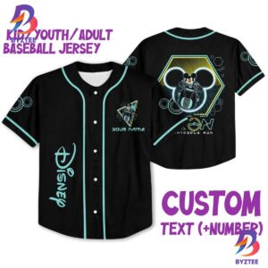 Personalize Mickey Tron Custom Baseball Jersey