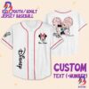 Personalize Minnie Play Baseball Pink Sports Disney Baseball Jersey