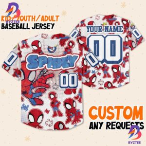 Personalize Peter Spidey And His Amazing Friend Baseball Jersey