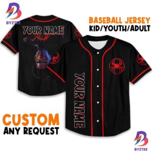 Personalize Spider Man Across The Spider Verse Baseball Jersey