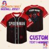 Personalize Spiderman Miles Morales Disney Baseball Jersey