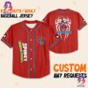 Personalize Spiderman Vintage Baseball Custom Disney Baseball Jersey