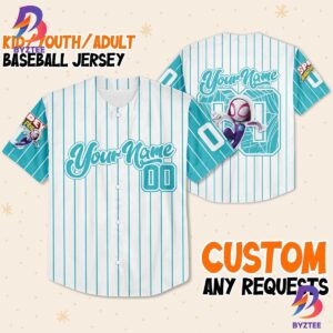 Personalize Spidey And His Amazing Friend Spider Gwen Baseball Jersey