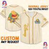 Personalize Woody Toy Story Baseball Jersey