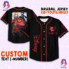 Personalized Disney Big Hero 6 Baymax In Armor Custom Baseball Jersey