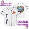 Personalized Disney Inside Out Joy Typographic Emotions Baseball Jersey