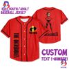 Personalized Disney The Incredibles Frozone Baseball Jersey