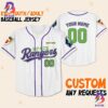 Personalized Disney Wall E And Eve Baseball Jersey