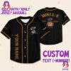 Personalized Disney Wall E And Eve Baseball Jersey