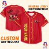 Personalized Halloween Cars Mcqueen Disney Cars Disney Baseball Jersey