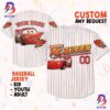 Personalized Halloween Cars Mickey Head Mcqueen Boo Baseball Jersey