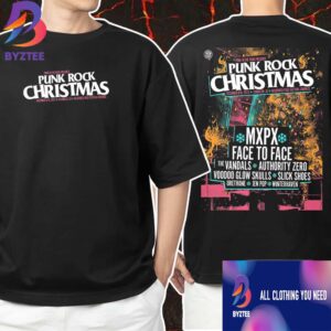 Punk Rock Christmas December 6th 2025 At Wild Horse Pass Festival Grounds Chandler Arizona Punk In The Park Presents Poster Lineup Unisex T-Shirt