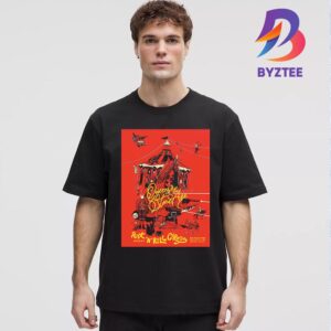 Queens Of The Stone Age QOTSA Sheffield 2025 The End Is Nero Rock N Roll Circus Poster At Don Valley Bowl In UK On August 27 2025 Unisex T-Shirt