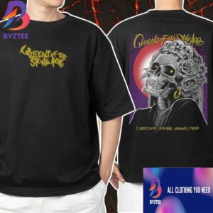 Queens Of The Stone Age The End Is Nero Tour 4 August 2025 At Helsinki Ice Hall Finland Poster Event Artwork By Maxx242 Unisex T-Shirt