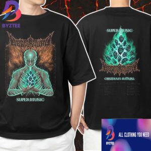 SUPERMUSIC x DeadSquad Obsidian Ritual European Tour 2025 Exclusive Superstore Tour Dates Unisex T-Shirt
