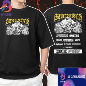 Stabruch Fest August 11 2025 At Kulturhaus Stattbahnhof Schweinfurt Germany Poster Lineup Unisex T-Shirt