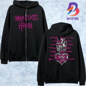 Sum 41 Celebrating 18 Years Of Underclass Hero Anniversary Tracklist Two Sided Essential Zip Hoodie