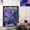 The Offspring Supercharged World Tour On August 24 2025 At Germania Insurance Amphitheater Austin TX Poster Canvas Home Decor