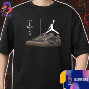 Travis Scott x Air Jordan 1 Low OG Concept Sneaker Tee Unisex T-Shirt