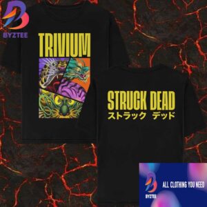 Trivium Struck Dead New Song Release On October 31st 2025 T-Shirt Two Sides