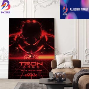 Tron Ares Poster Movie In Theaters October 10 2026 Filmed For IMAX Artwork By jximedesigns Poster Canvas Home Decor