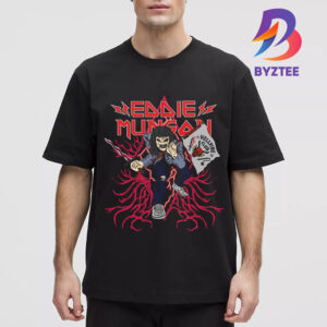 Iron Maiden Stranger Things Camiseta Stranger Things 4 Eddie Munson Iron Maiden Hellfire Club Shirt