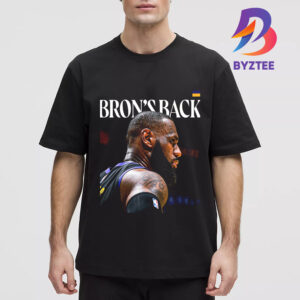 Los Angeles Lakers Lebron James Bron’s Back Shirt