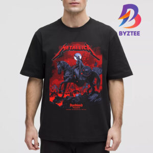 Metallica M72 Auckland Pop Up Shop Exclusive Poster At Eden Park On November 19 2025 In New Zealand M72 World Tour 2025 Shirt