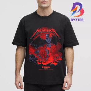 Metallica M72 Brisbane Australia Venue Poster By Ken Taylor Pop Up Shop At Suncorp Stadium On 12 November 2025 Shirt