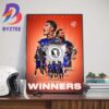 2023 Minor League Baseball Awards Junior Caminero Is The Breakout Player Of The Year Winner Wall Decor Poster Canvas