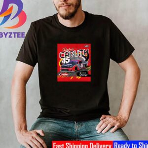 2023 Nascar Circle Racing Rajah Caruth 45 Alpha Prime Racing Classic T-Shirt